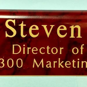 300 Marketing Group - Free Standing Desk Plate-0