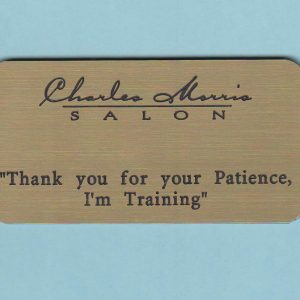 Charles Morris Salon - Thank you for your patience, I'm Training-0