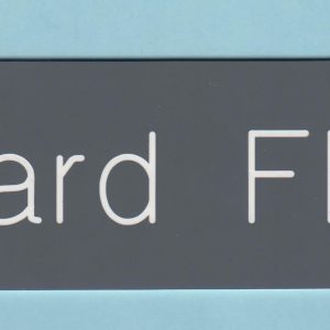 Alphagraphics Mountain View - GRAY / white name plates-0