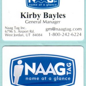 Naag Tag Business Card 2-0