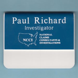 National Claims Consultants & Investigations (NCCI) - Pocket Tag-0