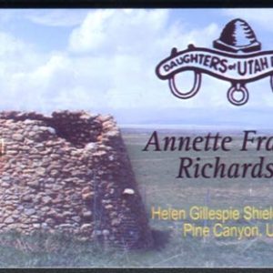 Daughters of Utah Pioneers-0