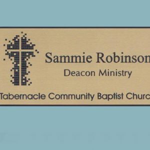 Tabernacle Community Baptist Church - HD magnet, silver-0