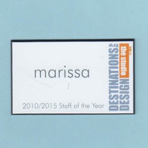 Destinations by Design - Staff of the Year-0