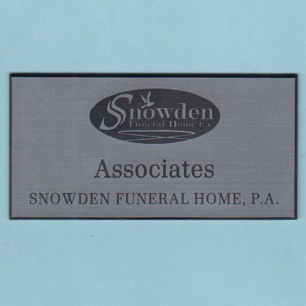 Snowden Funeral Home, P.A. - pocket - Silver-0