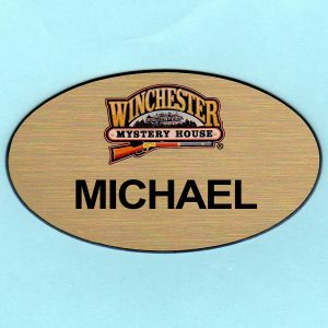 Winchester Mystery House - Gold Oval-0