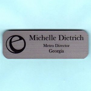 Empire Beauty Schools - Silver, E Logo with Text-0