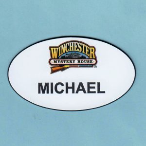 Winchester Mystery House - White Oval-0
