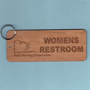 Meta Housing Corp. - Oversized Wooden Key Ring-0