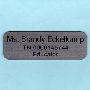 Empire Beauty Schools - Silver, Name & License Number & Title-0