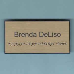 Keck-Coleman Funeral Home - Name Tag-0