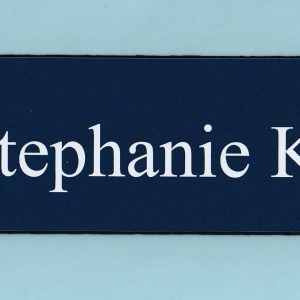 Northwestern Mutual name plate - NAVY BLUE-0