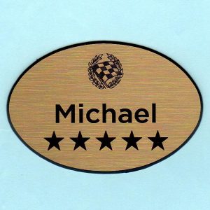 Checkered Flag Motor Car Co. - STARS (GOLD)-0