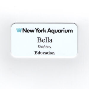 Wildlife Conservation Society - New York Aquarium Blue and White Logo