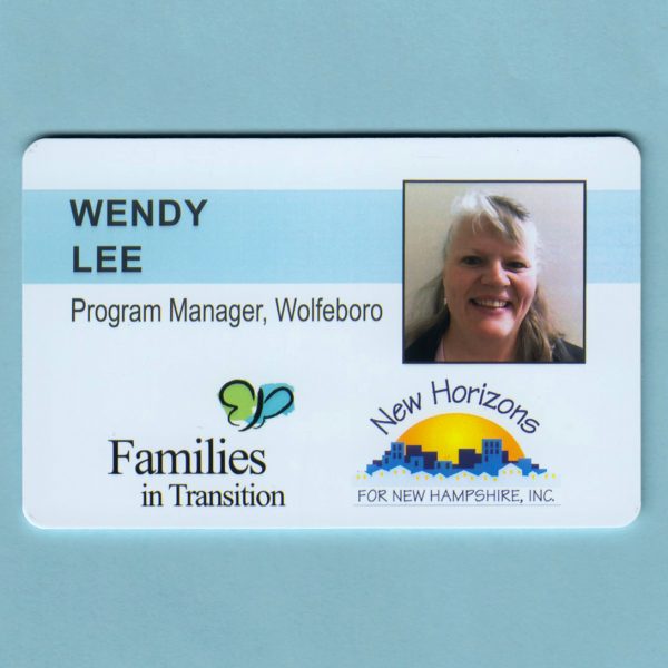 Families In Transition / New Horizons ID Badges - Clip or Magnet-0