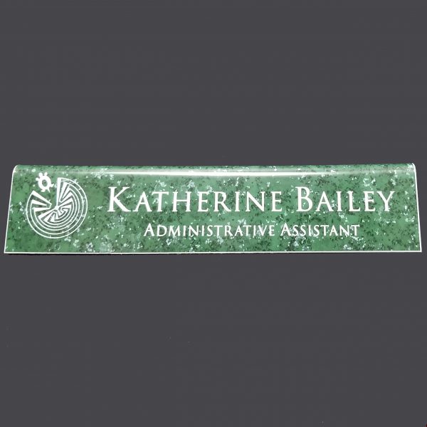 Vermont Commons School - Tent Shaped Name Plates-0