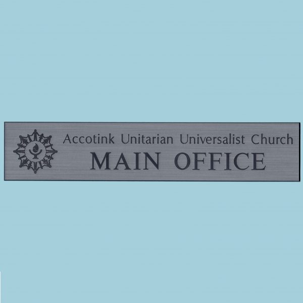 Accotink Unitarian Universalist Church - Name Plates-0