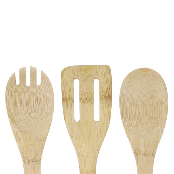 Customized Bamboo Kitchen Utensils - Spoon, Spork, Spatula-13309