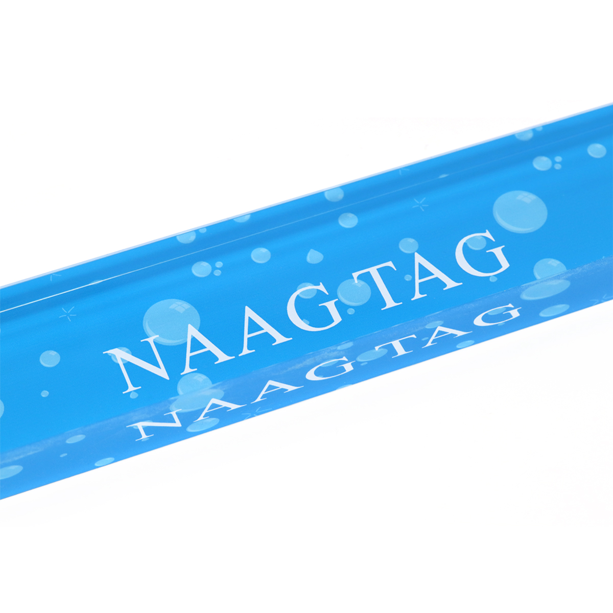 Personalized Acrylic Block Name Plate Printed Background with Text-13391