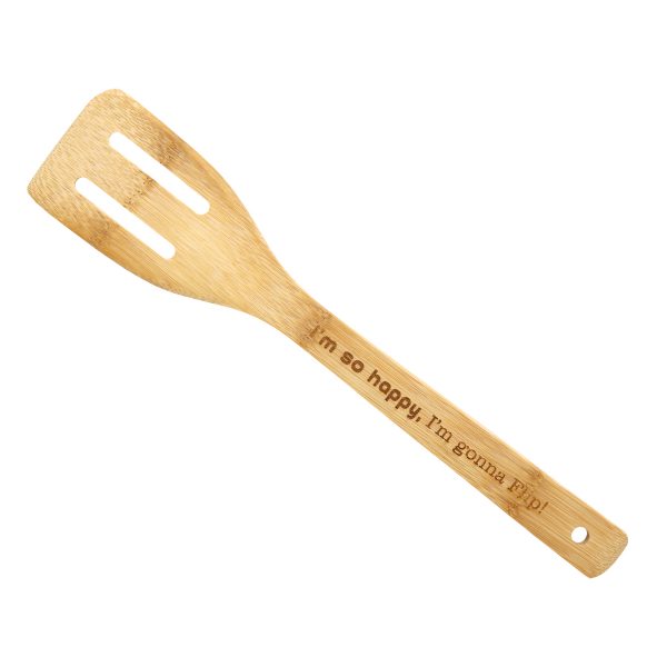 Customized Bamboo Kitchen Utensils - Spoon, Spork, Spatula-13313