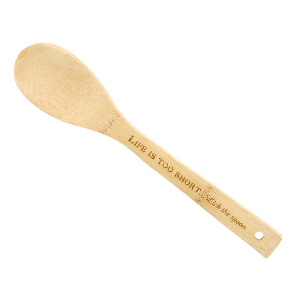 Customized Bamboo Kitchen Utensils - Spoon, Spork, Spatula-13314