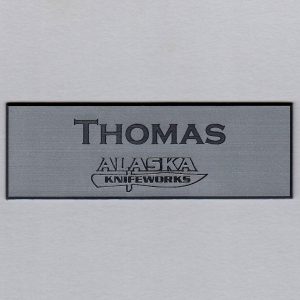 Alaska Knifeworks - Engraved-0