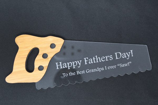 Decorative Fathers Day Acrylic Saw -14137