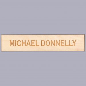 ETS (Educational Testing Services) - Wooden Name Plates-0
