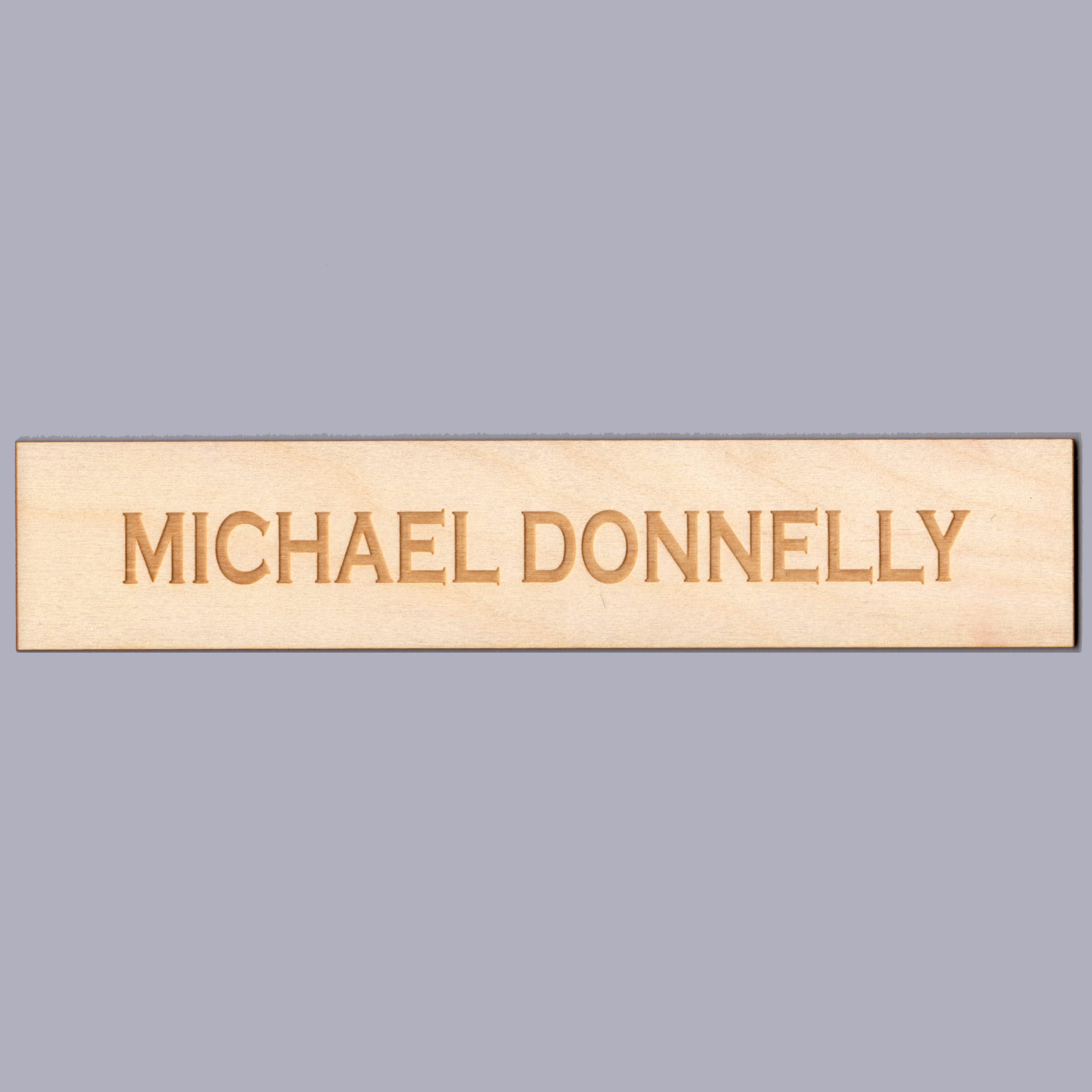 ETS (Educational Testing Services) - Wooden Name Plates-0