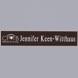 Computers for the Blind - Name Plate-0