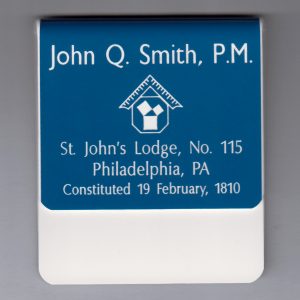 St. John's Lodge, No. 115 -Past Masters-0