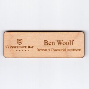 Conscience Bay Company - 1x3 standard wooden tag-0