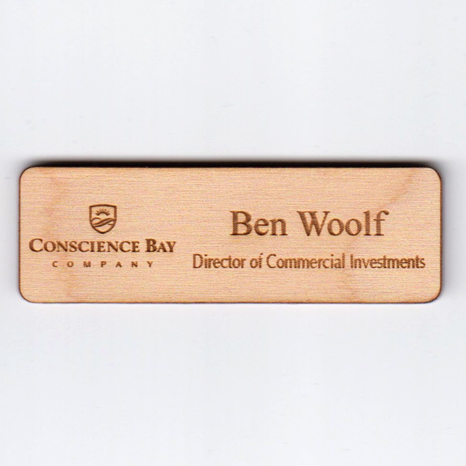 Conscience Bay Company - 1x3 standard wooden tag-0
