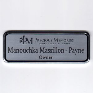 Precious Memories Funeral Home - FRAMED 1x3-0