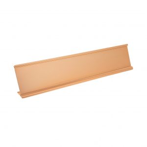 Metal Desk Stands for Name Plates - Rose Gold-0
