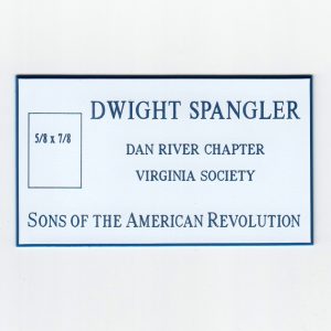 Dwight Spangler Sons of A R-0