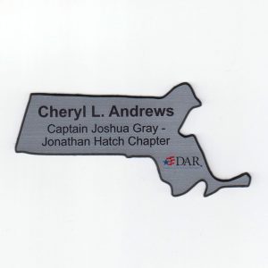 DAR-Shape of massachusetts with chapter name-0