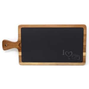 Custom Slate Cheese Paddle 13.5" X 7"