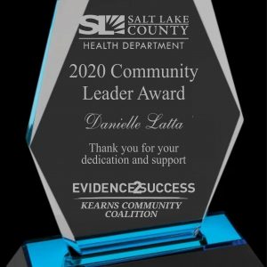S L County Health Dept Crystal Awards with Base (JDS IMP165S)-0