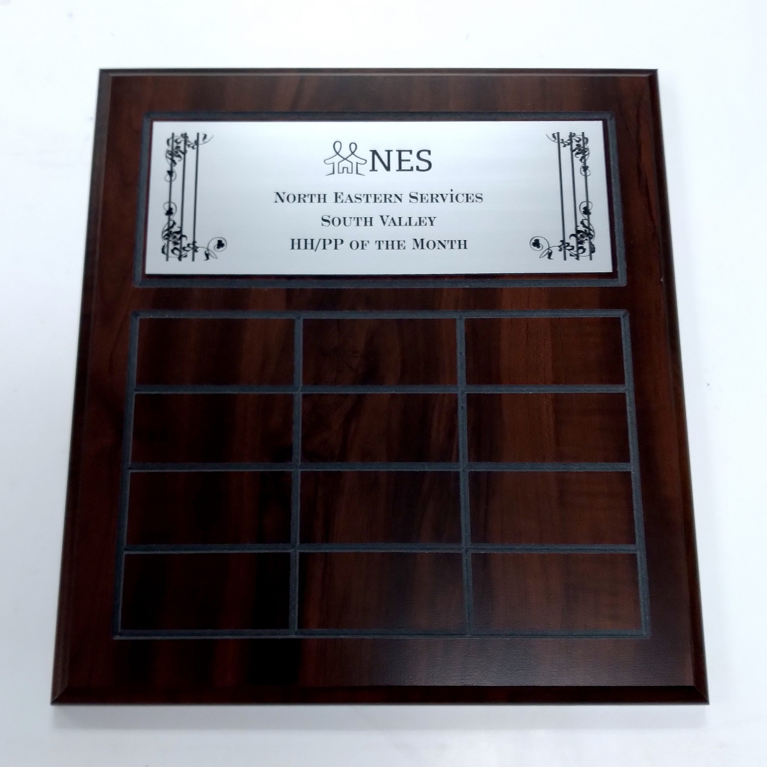 NES Employee of the Month or Year Perpetual Plaques-0