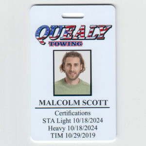 State-Line Graphics - Quealy Towing (1-Sided)