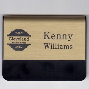 Cleveland Funeral Home pocket tag-0
