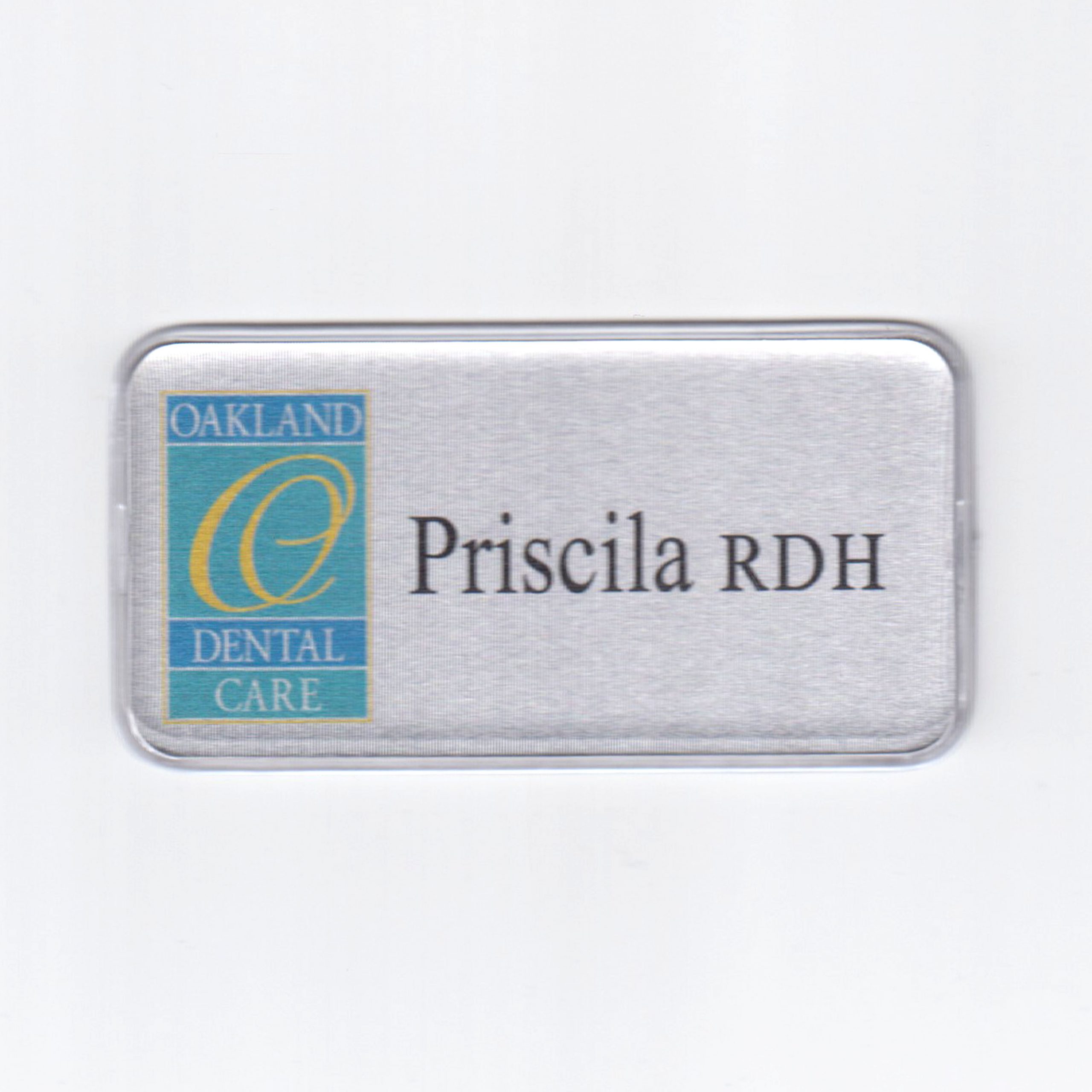 Oakland Dental Care Domed Tag-0