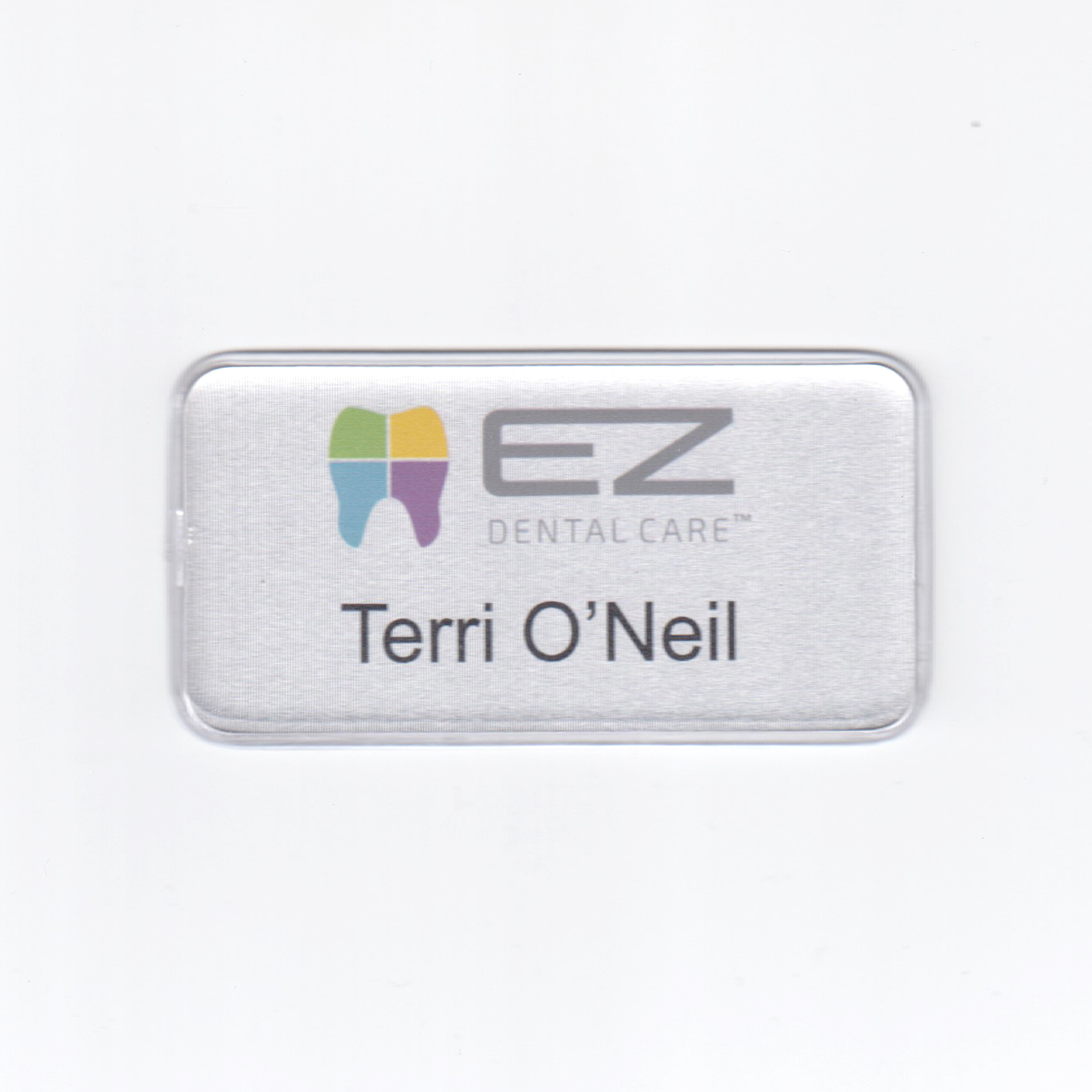 EZ Dental Care Domed Tag-0