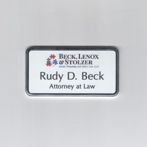 Beck & Lenox - Silver Frame