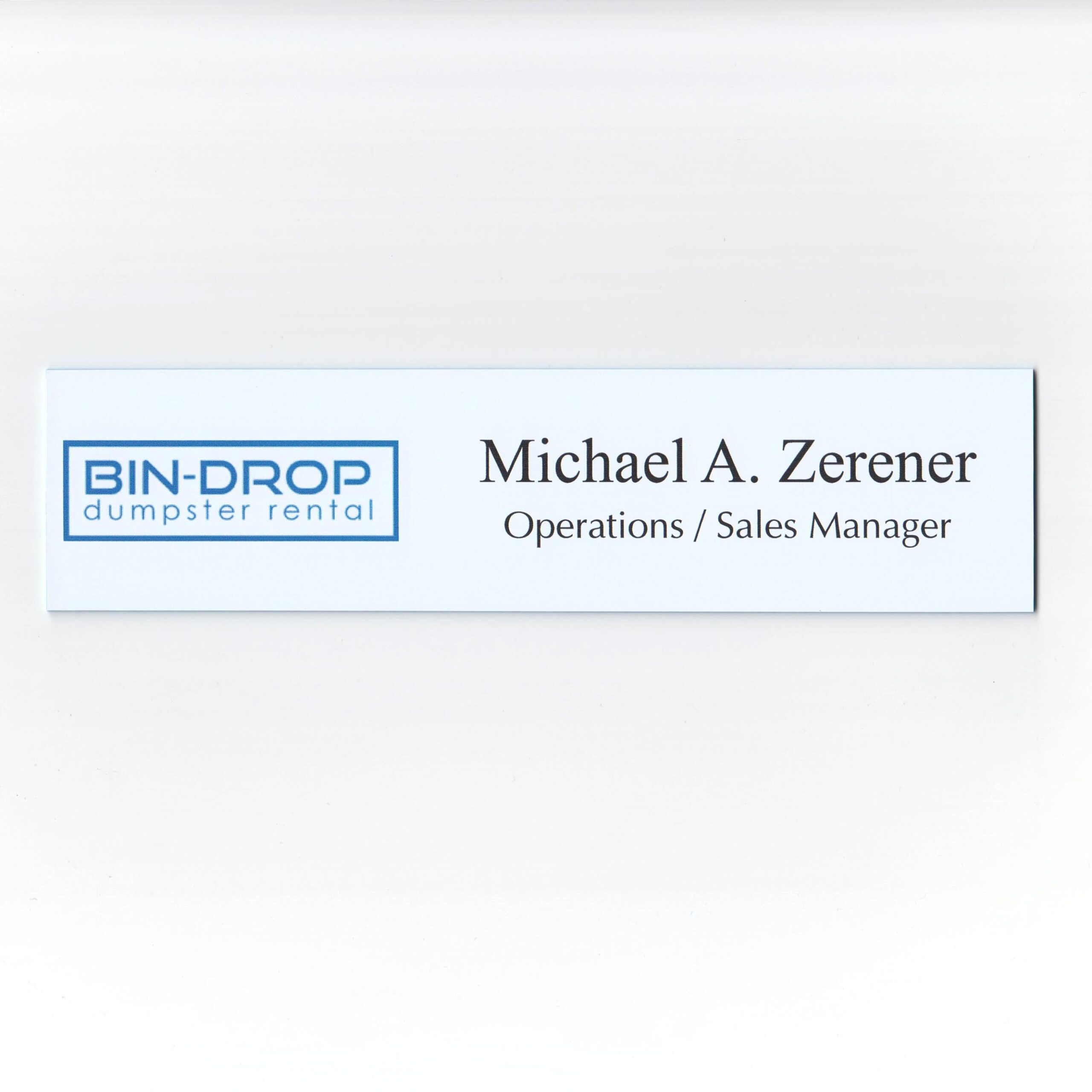 Bin-Drop Dumpster Rental