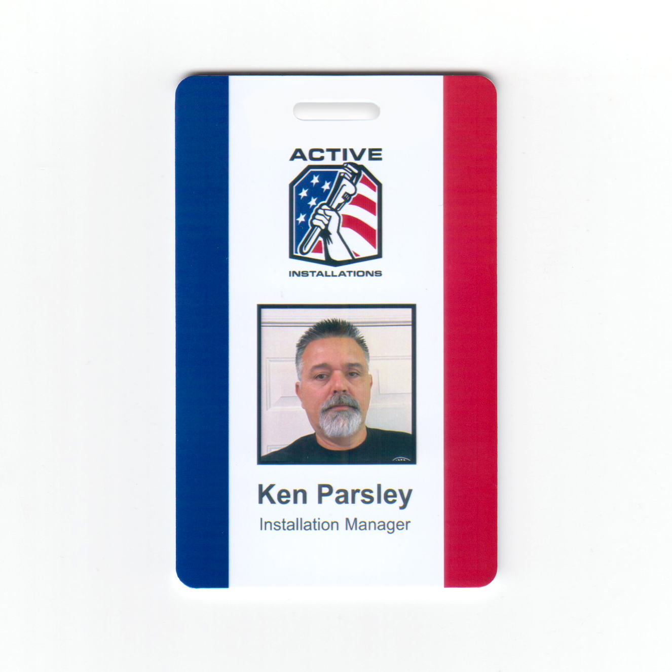 Active Appliance Installations - ID Badges (1-Sided)