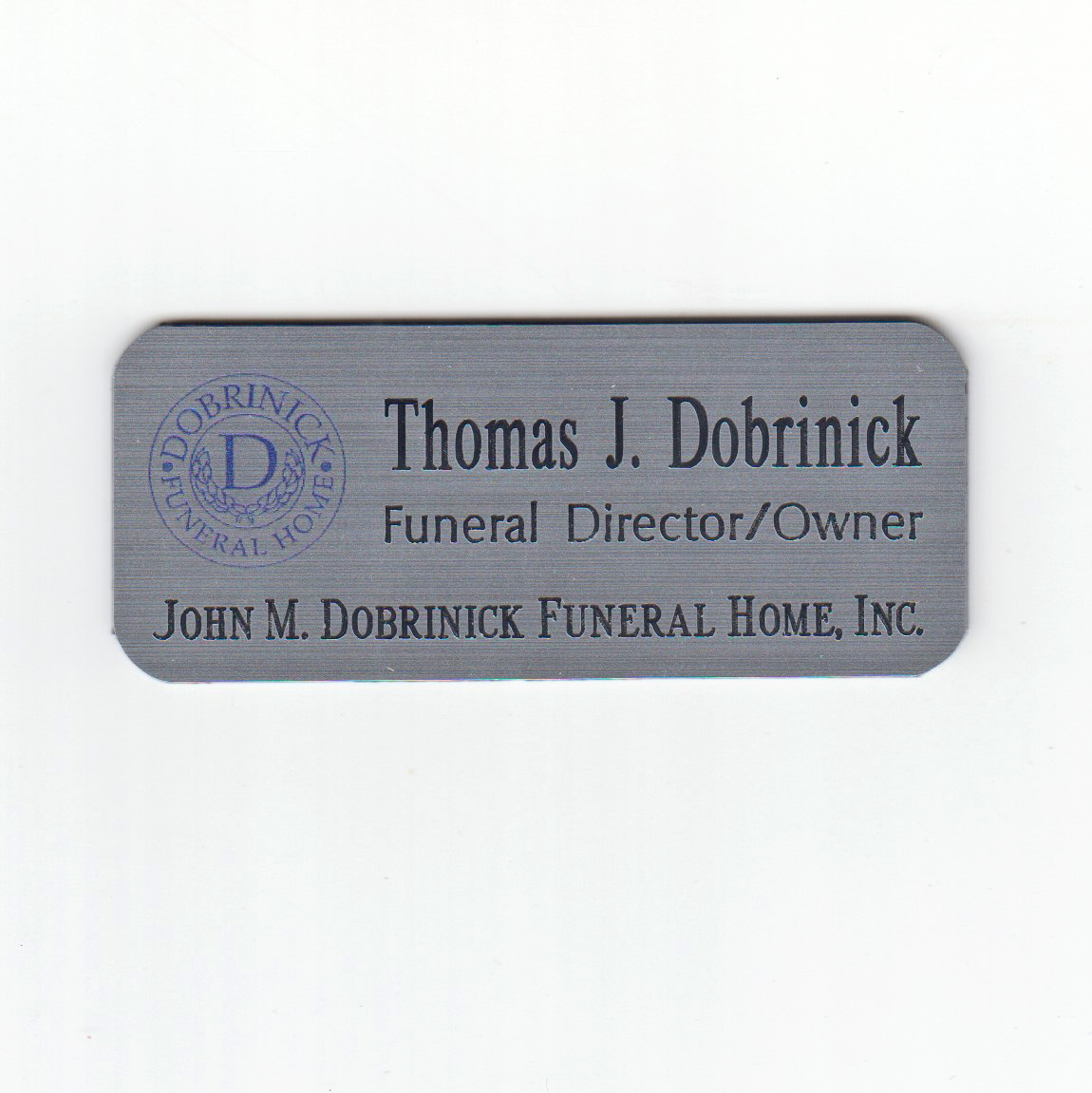 John M. Dobrinick Funeral Home, Inc. - SILVER 1.25 x 3