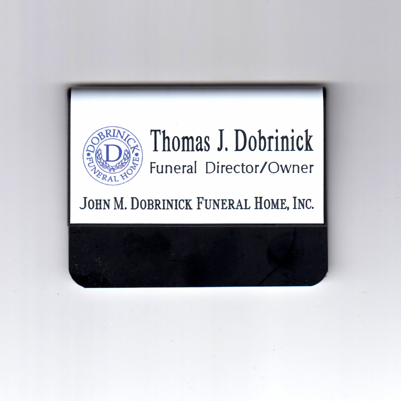 John M. Dobrinick Funeral Home, Inc. - WHITE Pocket