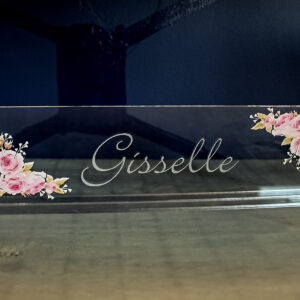 Acrylic Desk Plate